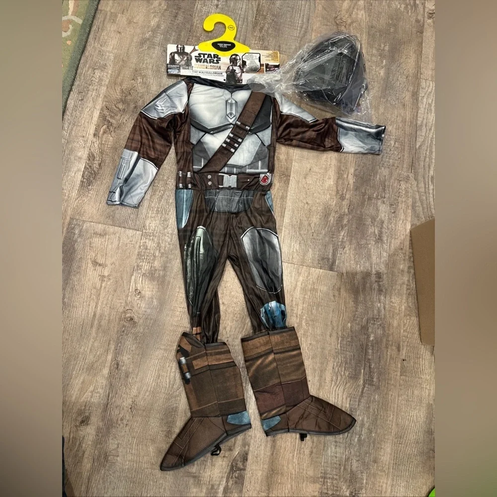 NEW Star Wars Child The Mandalorian Halloween Costume Small 5-6 - Picture 5 of 6